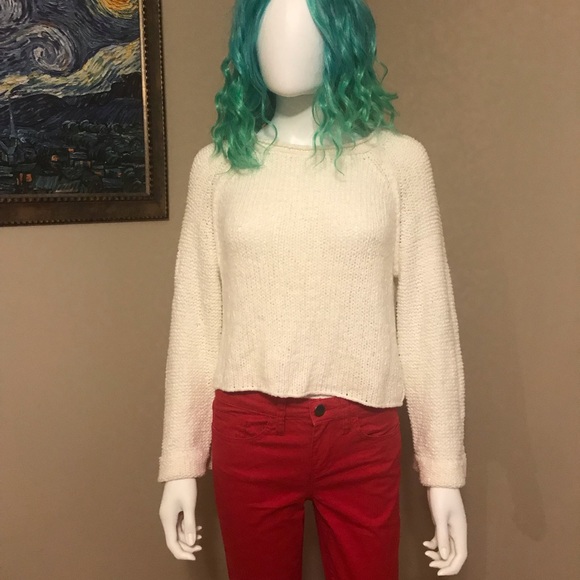 Free People Sweater with Cutouts - Picture 2 of 5